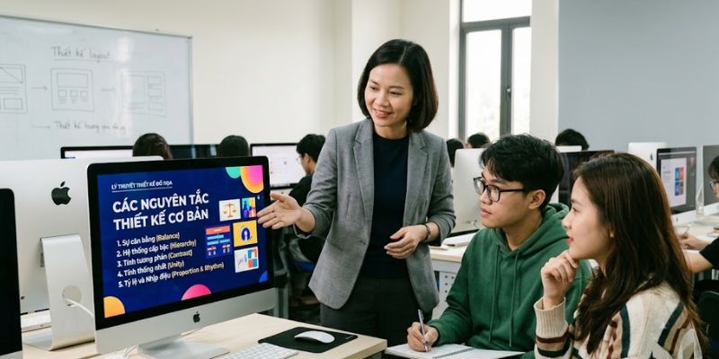 Học thiết kế bài bản bắt đầu từ nguyên lý thiết kế