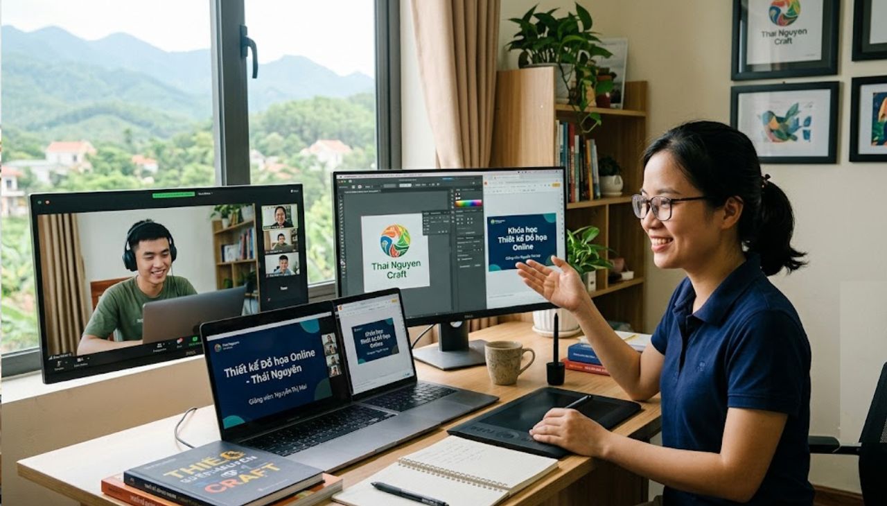Chi phí học thiết kế đồ họa tại Thái Nguyên dành cho người mới