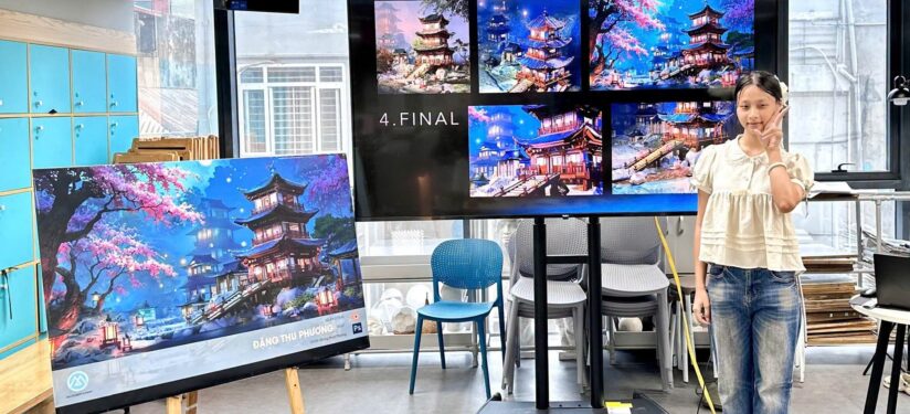 Đồ án nổi bật – THÁP CỔ NHẬT BẢN – Học viên: Đặng Thu Phương