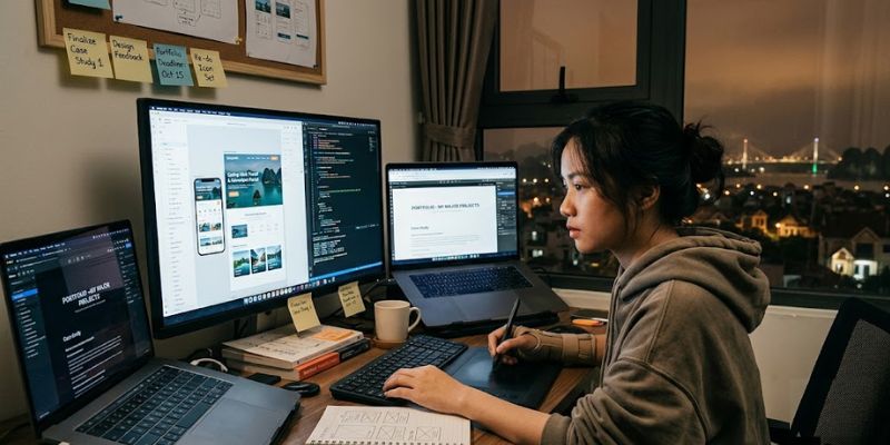 Thực hành tạo Portfolio chính là tấm vé thông hành đến thị trường lao động