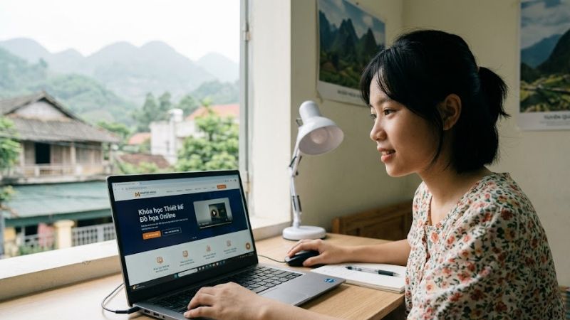 Học thiết kế đồ họa với người học ở Tuyên Quang không hề khó khăn