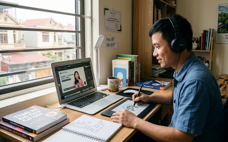 Cơ hội chuyển đổi nghề nghiệp gia tăng thu nhập với khóa thiết kế đồ họa đa phương tiện