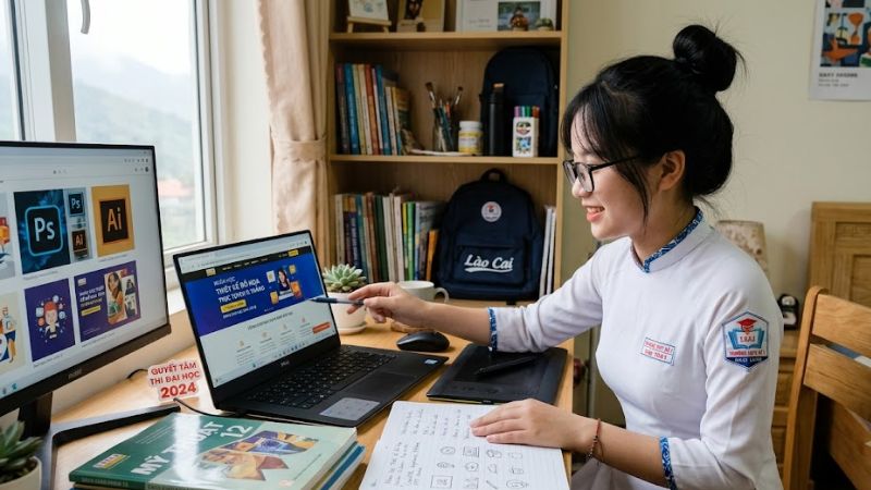 Học thiết kế từ xa với chương trình đào tạo online của Master Media