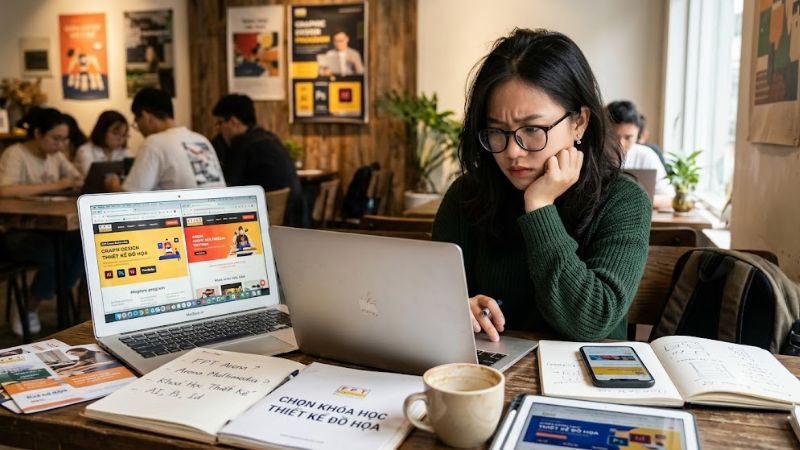 Tham khảo ngay khóa học thiết kế đồ họa đa phương tiện với Master Media