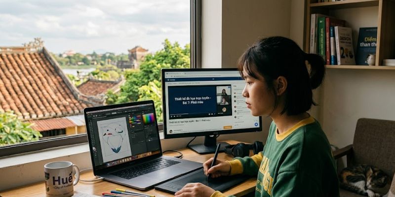 Học online giúp giảm đáng kể chi phí học tập