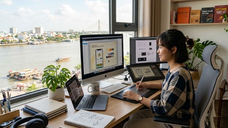 Tự tin nhận dự án riêng sau khóa học của Master Media