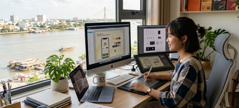 Cơ hội việc làm khi chọn học thiết kế đồ họa tại Cần Thơ