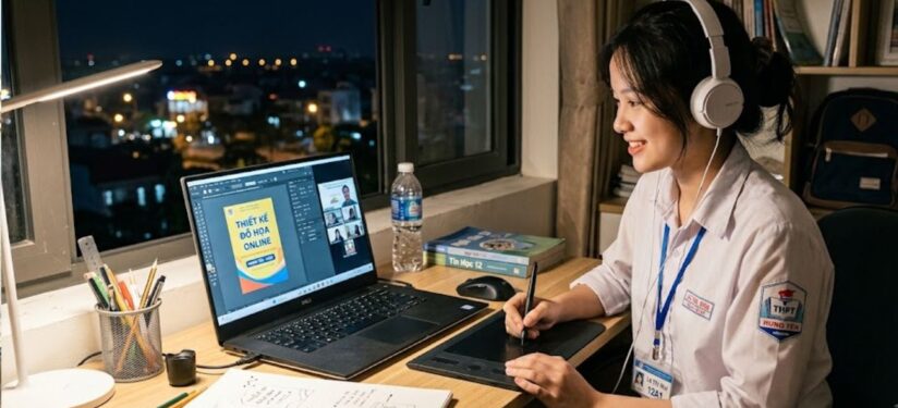 Khóa học thiết kế cho học sinh sinh viên tại Hưng Yên