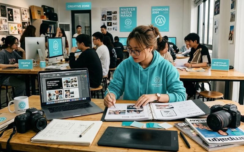 1 Bản portfolio ấn tượng là tấm vé bước vào thị trường lao động