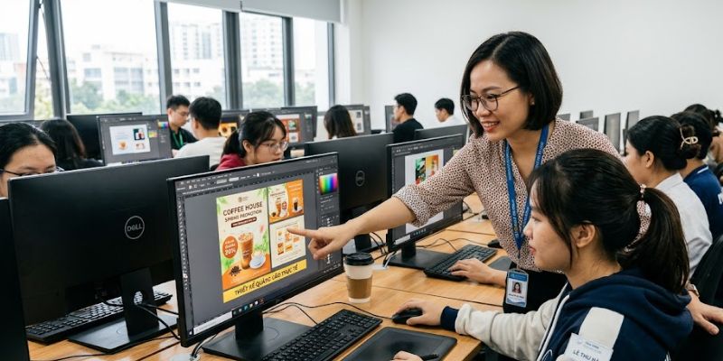 Thực hành thiết kế quảng cáo nâng cao tay nghề