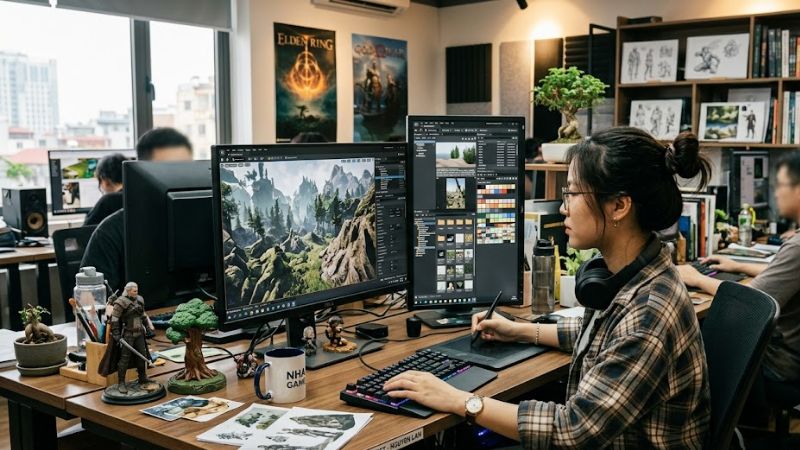 Công việc của 1 Environment Artist