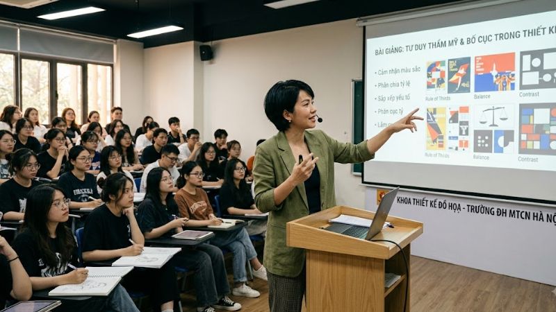 Lớp học tư duy thẩm mỹ và bố cục
