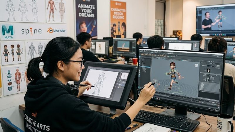 Tạo nhân vật hoàn chỉnh từ kiến thức được học