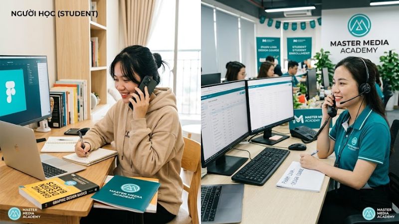 Master Media cung cấp các khóa học online dành cho học viên trên toàn Quốc