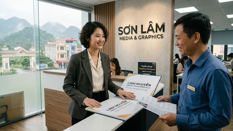 Học viên trở nên tự tin ứng tuyển sau khóa học chuyên viên thiết kế đồ họa