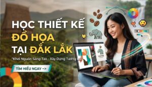 Lợi thế của học sinh lớp 12 khi học thiết kế đồ họa tại Lâm Đồng