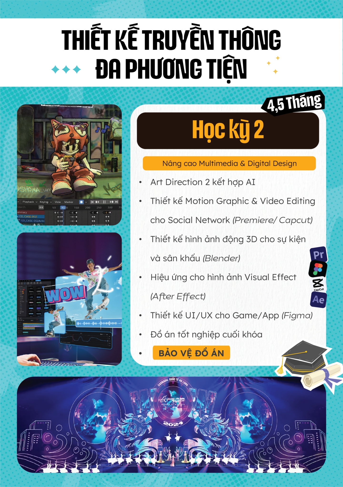 Khóa học thiết kế truyền thông đa phương tiện kỳ 2
